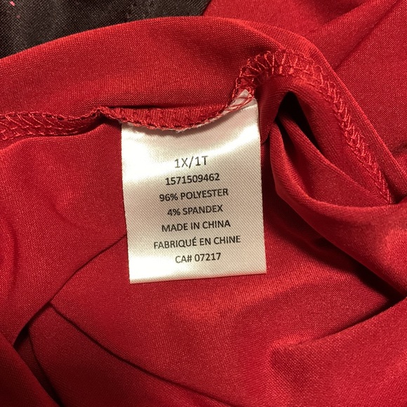 Red dressy top - Picture 5 of 5